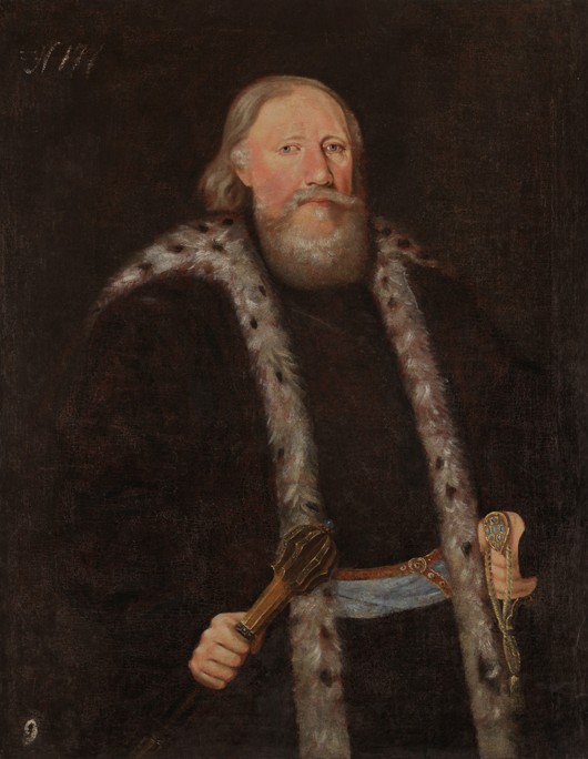 Portrait of Reichsfürst Mikolaj VII Radziwill (1546-1589) from Unbekannter Künstler