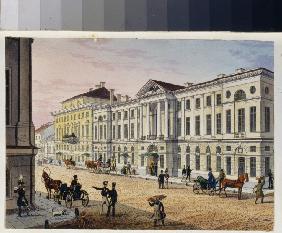 Post Hotel in Saint Petersburg (Album of Marie Taglioni)