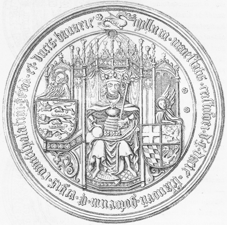 Seal with Portrait of Christopher of Bavaria from Unbekannter Künstler