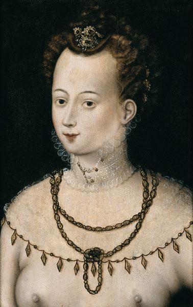 Portrait of a young lady. An Allegory of Beauty
