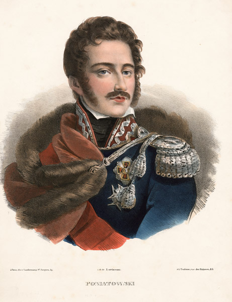 Prince Józef Poniatowski from Unbekannter Künstler