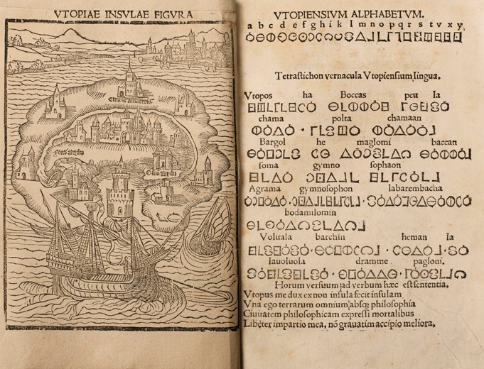 Utopia by Thomas More from Unbekannter Künstler