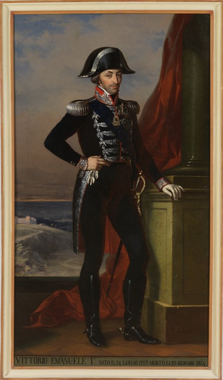 Victor Emmanuel I of Sardinia (1759-1824) from Unbekannter Künstler