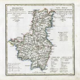 Map of the Tambov Governorate