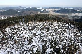 Sturmschäden im Waldeckischen Upland