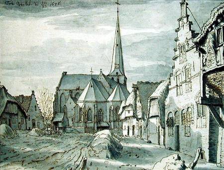 In front of the Church in Veghel from Valentin Klotz