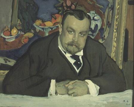 Portrait of I. Morosov from Valentin Alexandrowitsch Serow