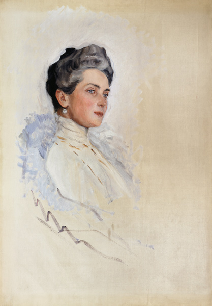 Portrait of Princess Zinaida Yusupova (1861-1939) from Valentin Alexandrowitsch Serow