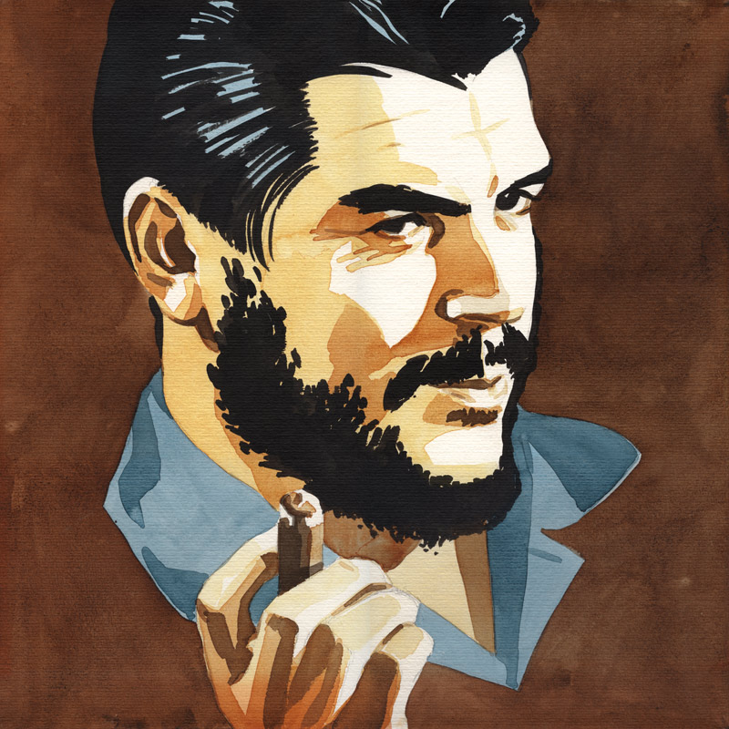 Che Guevara - Pavel van Golod as art print or hand painted oil.