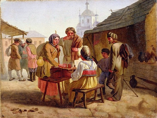 Kvas Seller from Vasili Efimovich Kallistov