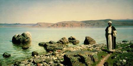 At the Sea of Galilee from Vasilij Dimitrijewitsch Polenov