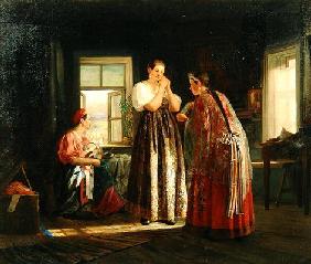 Preparation Before a Party, 1869 (oil on canvas)