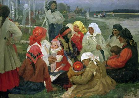 Peasant Women from Vassa Epifanova