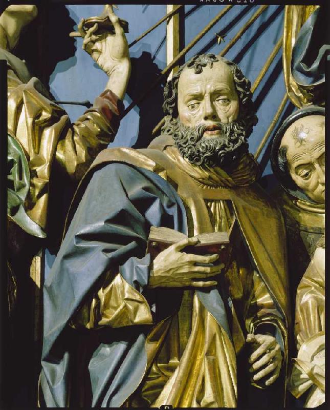 Der Krakauer Marienaltar: Der Apostel Petrus from Veit Stoß