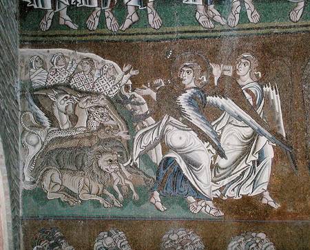 The Last Judgement, detail of the Resurrection of the Dead from Veneto-Byzantine School