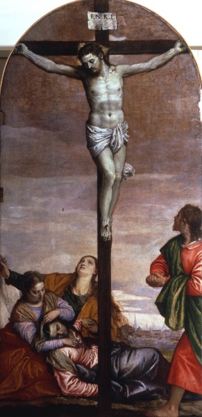 Veronese / Crucifixion / Paint./ C16th from Veronese, Paolo (aka Paolo Caliari)