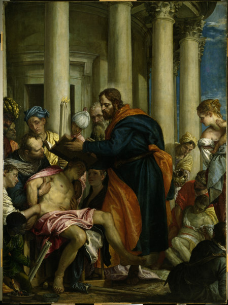 St.Barnabas heals the Sick / Veronese from Veronese, Paolo (aka Paolo Caliari)