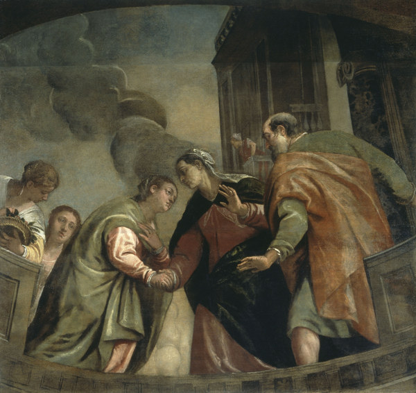 The Visitation / Veronese / C16th from Veronese, Paolo (aka Paolo Caliari)