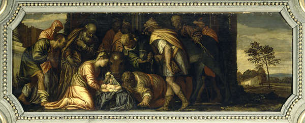 The Nativity / Veronese / 1558 from Veronese, Paolo (aka Paolo Caliari)