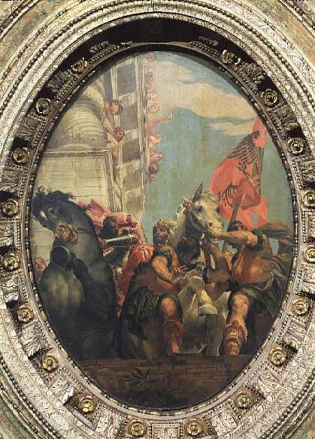 The Triumph of Mordecai from Veronese, Paolo (aka Paolo Caliari)