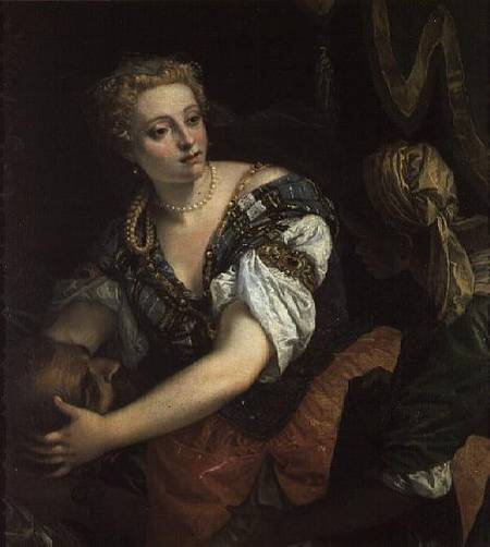 Judith with the head of Holofernes from Veronese, Paolo (aka Paolo Caliari)