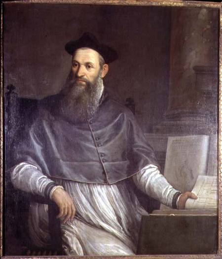 Portrait of Daniele Barbaro (1513-70) from Veronese, Paolo (aka Paolo Caliari)
