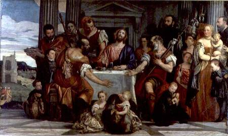 Supper at Emmaus from Veronese, Paolo (aka Paolo Caliari)