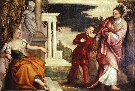 A Young Man Between Virtue and Vice from Veronese, Paolo (aka Paolo Caliari)