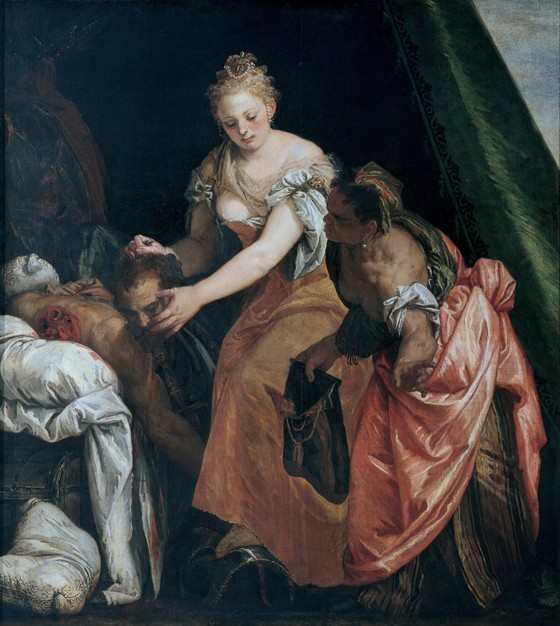 Judith with the Head of Holofernes from Veronese, Paolo (aka Paolo Caliari)