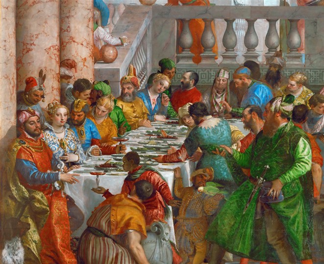 The Wedding Feast at Cana (Detail) from Veronese, Paolo (aka Paolo Caliari)
