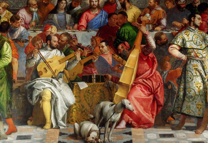 The Wedding Feast at Cana (Detail) from Veronese, Paolo (aka Paolo Caliari)