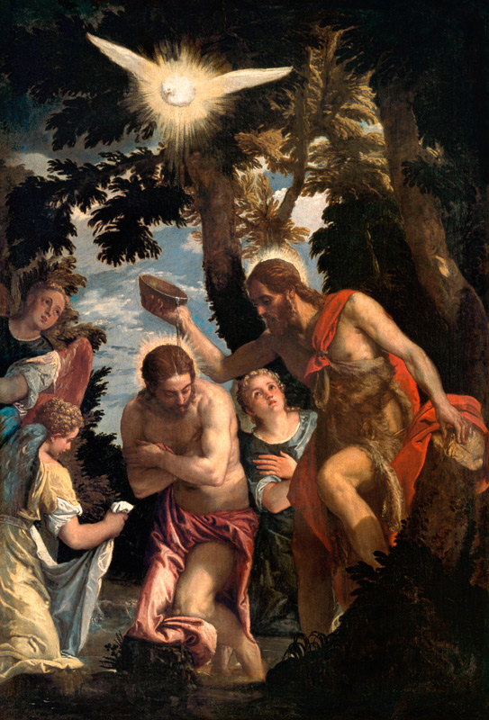 P.Veronese / Jesus Babtims from Veronese, Paolo (aka Paolo Caliari)