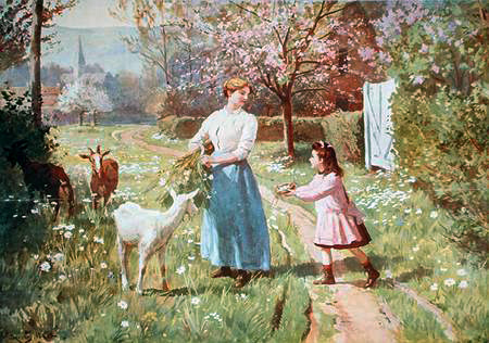 Easter Eggs in the Country from Victor Gabriel Gilbert