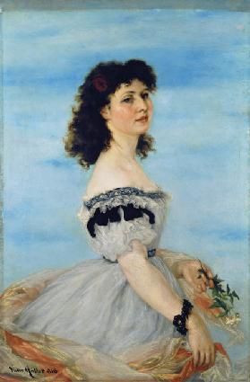 Portrait of Berta von Radowitz as a Young Girl