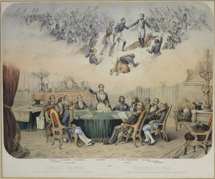 The Treaty of Paris of 1856 from Victor Vincent Adam