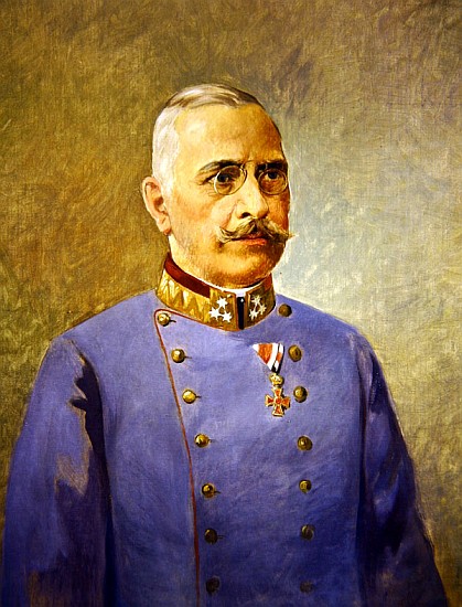 General Viktor Dankl von Krasnik, c.1916 from Vienna Nedomansky Studio