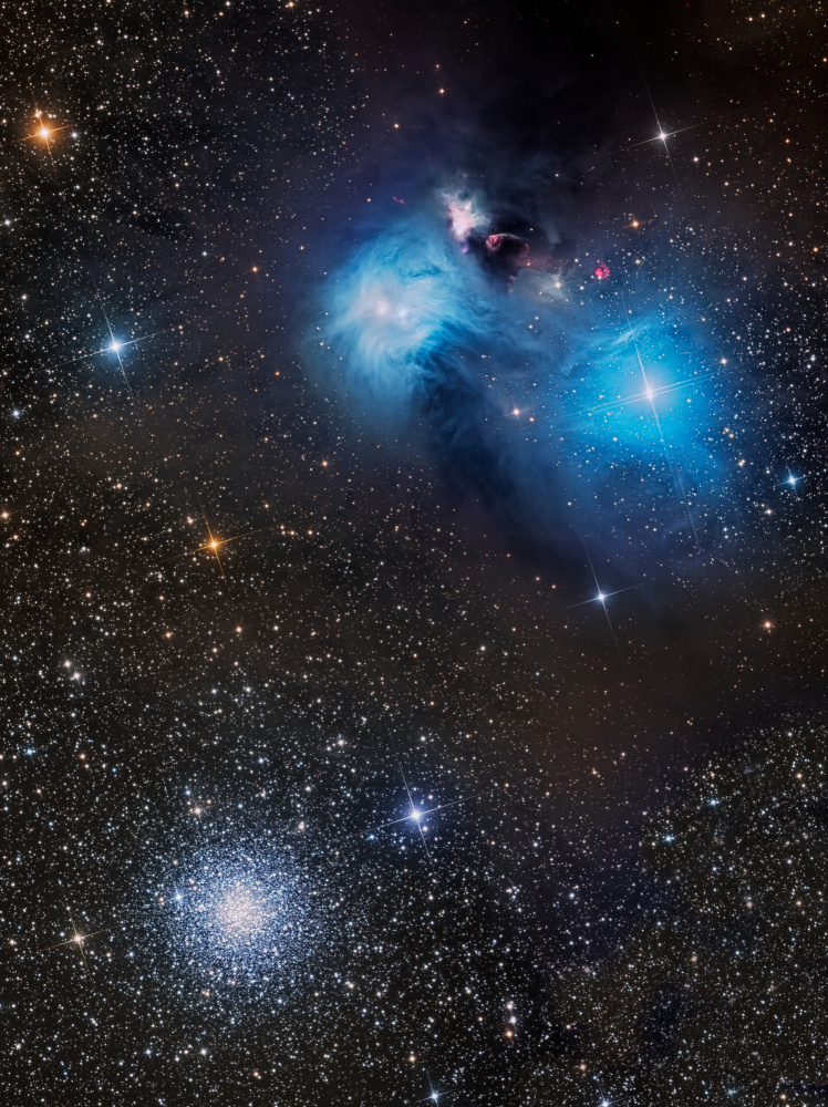 Blue Eyes and a smile - NGC 6726 from Vikas Chander