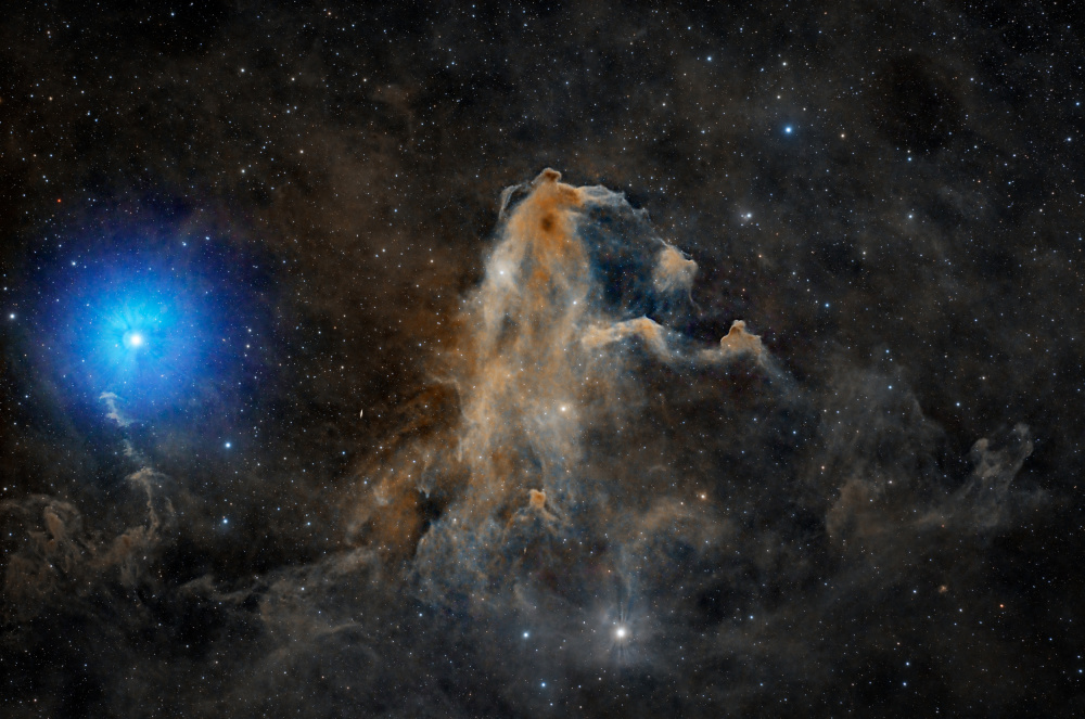 Dust clouds in Cepheus from Vikas Chander