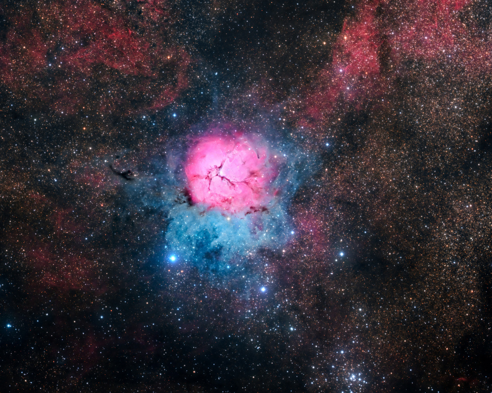 Trifid Nebula from Vikas Chander