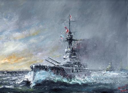 Equal-Speed-Charlie-London, HMS Iron Duke signals at Jutland 1916