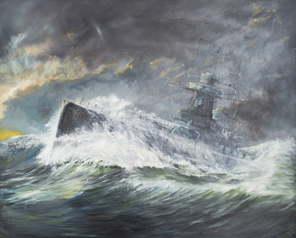 Graf Spee enters the Indian Ocean 3rd November 1939 from Vincent Alexander Booth