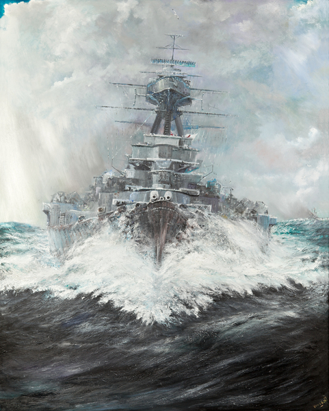 HMS Hood (2) from Vincent Alexander Booth