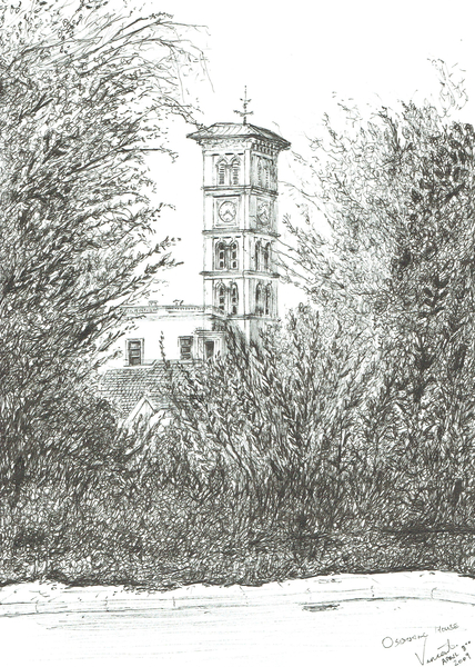 Osborne House from Vincent Alexander Booth