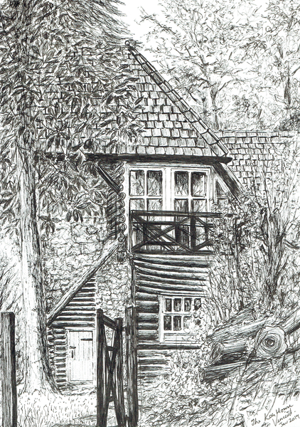 The Log House from Vincent Alexander Booth