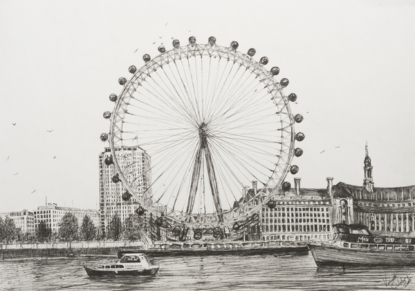 The London Eye from Vincent Alexander Booth
