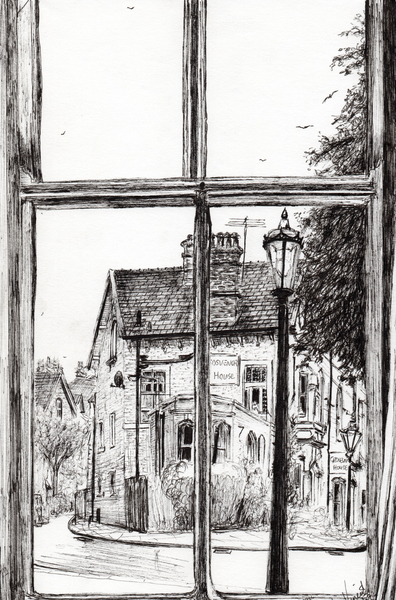 View from Old Hall Hotel Buxton from Vincent Alexander Booth