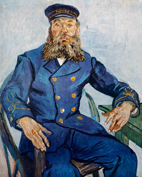 The mailman Roulin from Vincent van Gogh