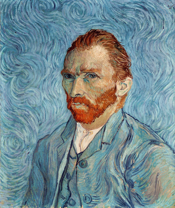 Vincent van Gogh, Self-portrait 1889/90  from Vincent van Gogh