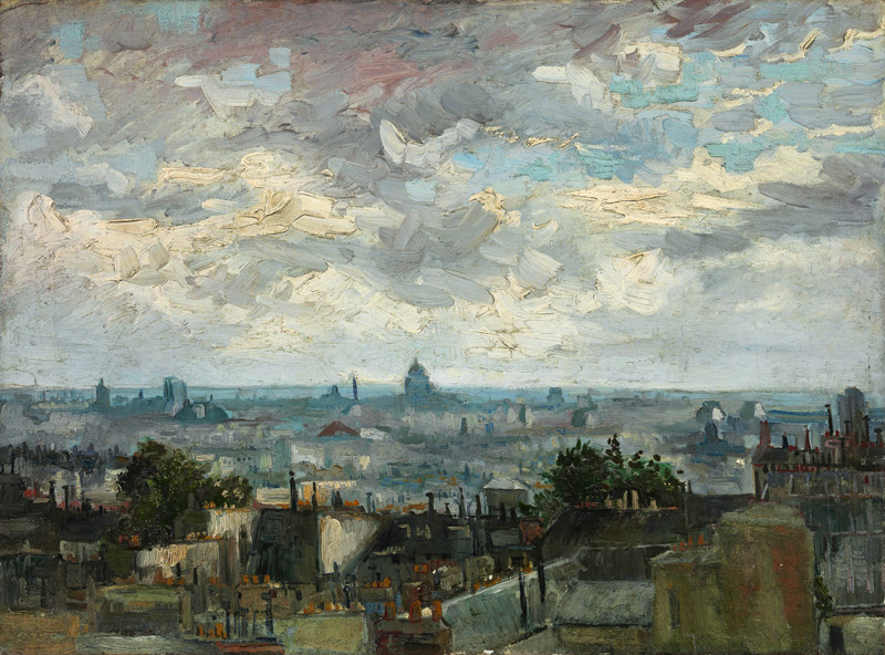 View of Paris from Vincent van Gogh