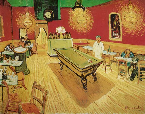 The Night Café from Vincent van Gogh